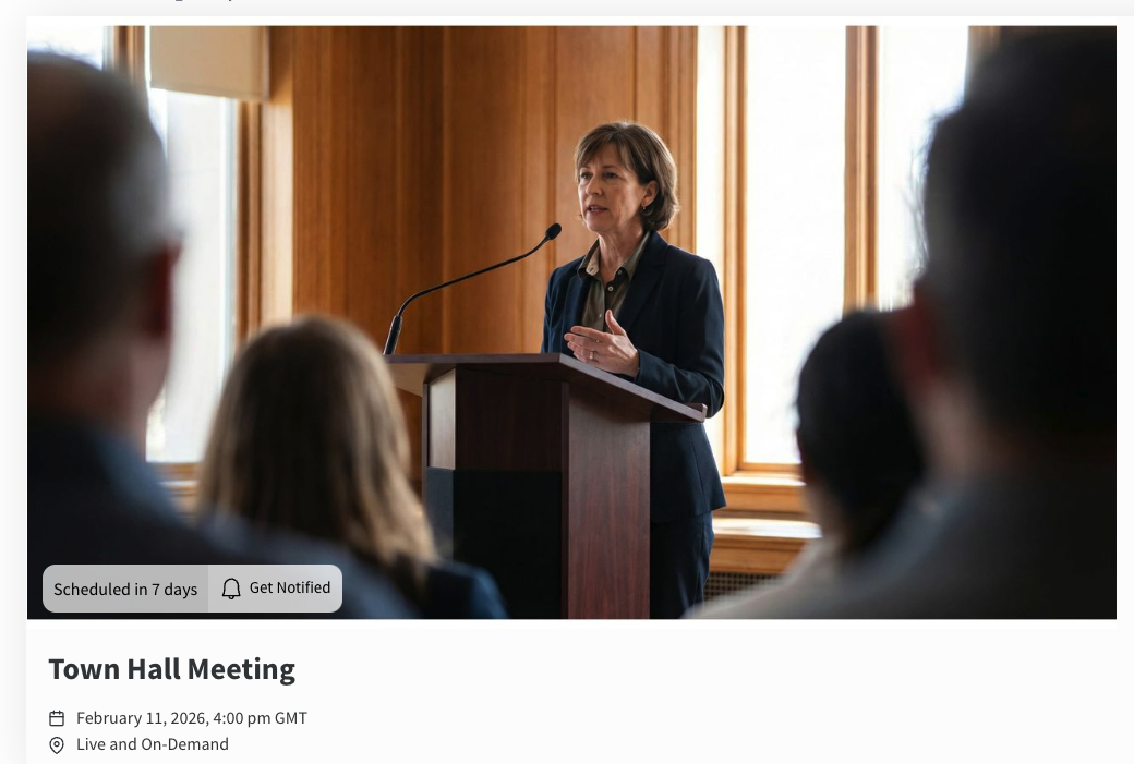 Live Stream Government & Municipal Events